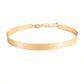 Metal Sleek Mirror Plate Waistband Belt