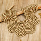 Wooden  Shoulder Shawl Collar Necklace