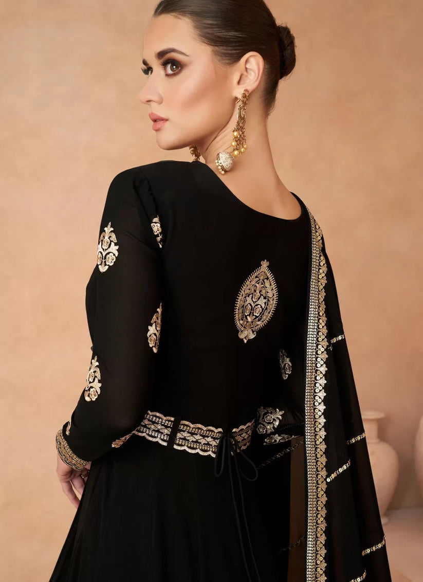 Aras Black Eastern  Dress