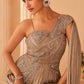 Designer Gown with Sequin Embroidery Evening Dress