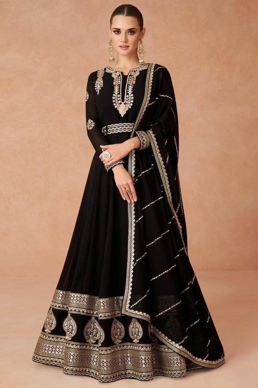 Aras Black Eastern  Dress