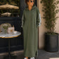 Athleisure Modest Zip up Pockets Hooded Sport Abaya Coat