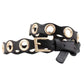 Eyelet Decor Buckle Belt