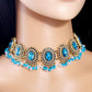 Zinc Alloy Rhinestone & Faux Pearl Decor Jewelry Set