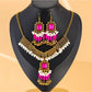 Bohemian Style Faux Pearl & Rhinestone & Tassel Jewelry Set