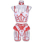 Heart Shaped Sling Lingerie Three Piece Set
