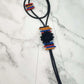 Flower Decor Y Lariat Necklace