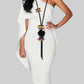 Flower Decor Y Lariat Necklace