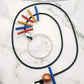 Circle & Geometric Decor Y Lariat Necklace