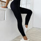 Workout Leggings Seamless Super High-Waisted Hook & Eye Athletic Tights